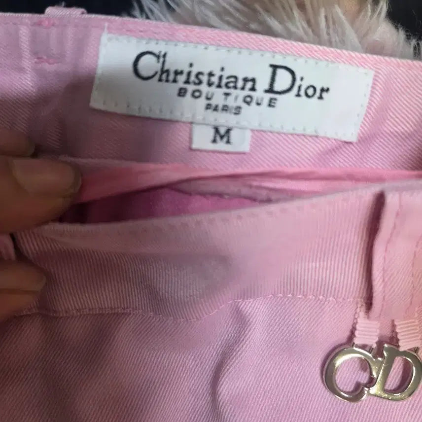 [BUNJANG] Christian Dior Pink Cotton Pants M Size / M.28.크리스찬 디올 핑크. 바지