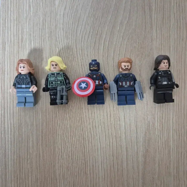 [BUNJANG] LEGO Marvel Figures 5-Figure Set / 마블 레고 피규어 5종 세트