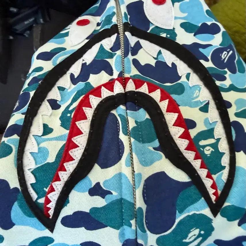 [BUNJANG] BAPE ABC Camo Seirei Hooded Zip-Up Jacket / 베이프 abc카모 청계 후드집업