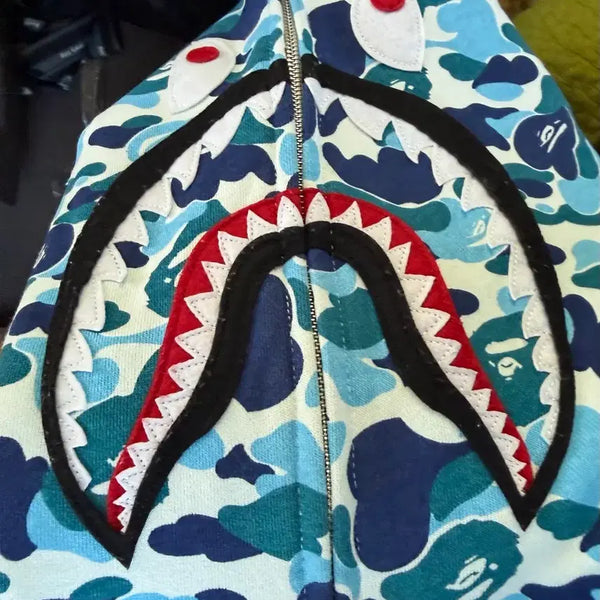 [BUNJANG] BAPE ABC Camo Seirei Hooded Zip-Up Jacket / 베이프 abc카모 청계 후드집업