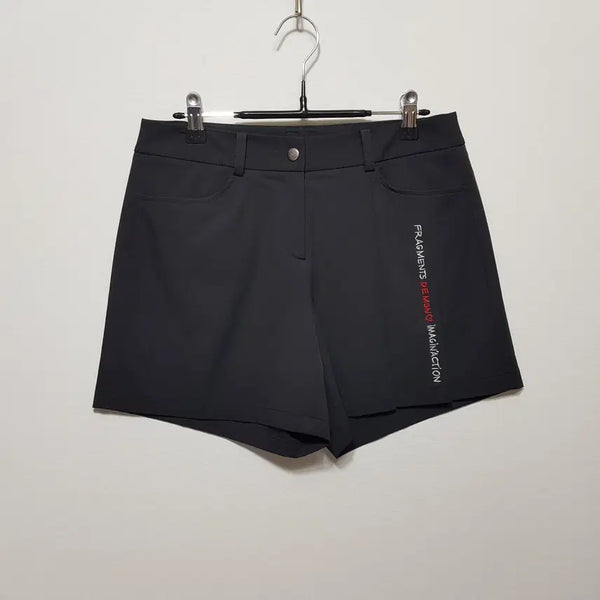 [BUNJANG] Castelbajac Women's Golf 3-Quarter Shorts Black Size 70 / 미사용/까스텔바작/여성골프3부반바지/70(17~28)/블랙/파라오쇼핑