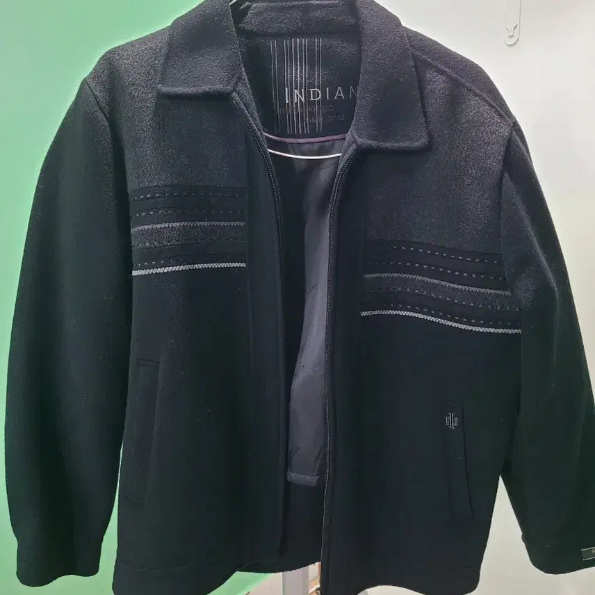 [BUNJANG] Indian Men's Black Jacket / 인디안 남성 자켓 블랙