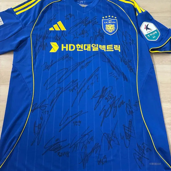 [BUNJANG] Ulsan HD Football Signed Jersey / 택배 포함) 2026시즌 울산 HD 축구 싸인 유니폼