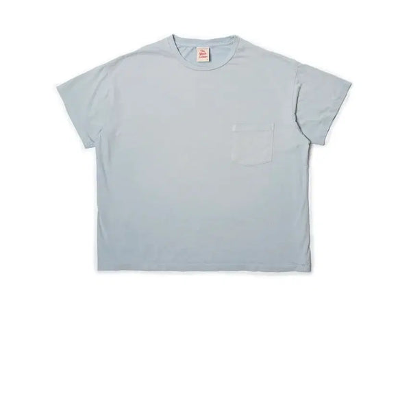 [BUNJANG] The Raw Coz Pocket Tee Sky Blue / 더 뤡코즈  포켓티  스카이블루1  새상품
