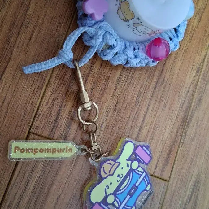 [BUNJANG] Pochacco & Pom Pom Purin Gym Keyring / 포차코 폼폼푸린 키링
