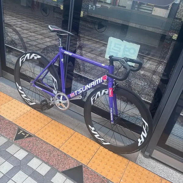 [BUNJANG] Bora Tsunami Chainring + Novatec Silver Wheelset (Rear) / 보라 쓰나미 반차+노바텍 실버 휠셋(리어) 판매