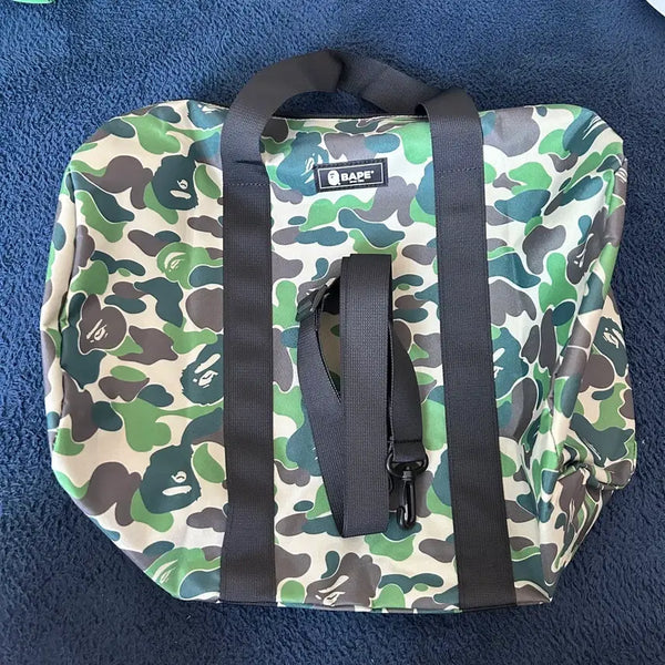 [BUNJANG] A Bathing Ape Camo Pattern Boston Bag / 베이프 카모 패턴 보스턴백