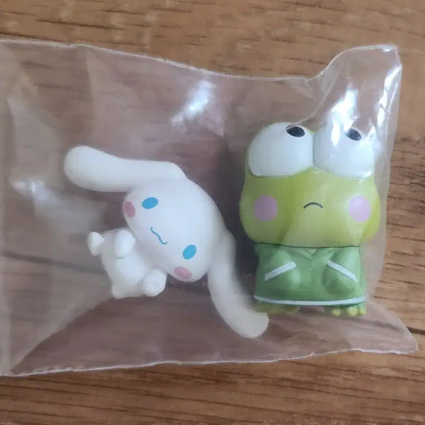 [BUNJANG] Sanrio Cinnamoroll & Keroppi Figure Set / 산리오 시나모롤 케로피 피규어