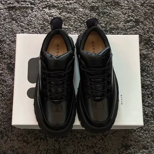 [BUNJANG] EYTYS Angel Leather Sneakers Black / (새 상품) EYTYS 이티스 앤젤 스니커즈 280size (43size)