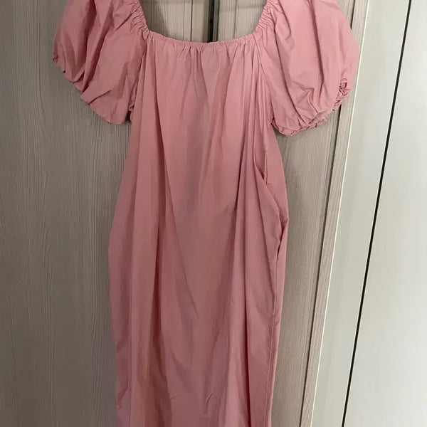 [BUNJANG] Summer Dress (Pink/Black) / 원피스(핑크/블랙)