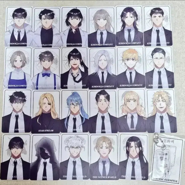 [BUNJANG] Omniscient Reader's Viewpoint Kim Dokja Company Photocard Keychain / 전독시 굿즈 김독자 컴퍼니 포카 키링