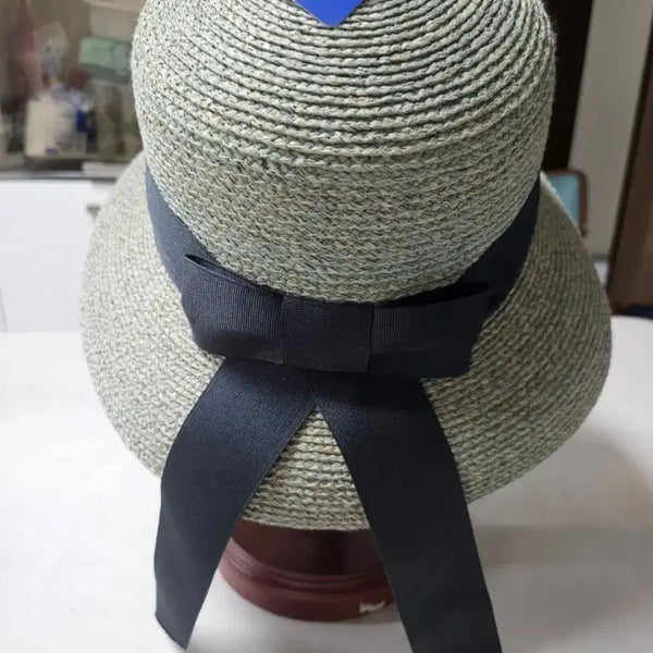 [BUNJANG] Raffia 100% Natural Straw Hat / 라피아모자