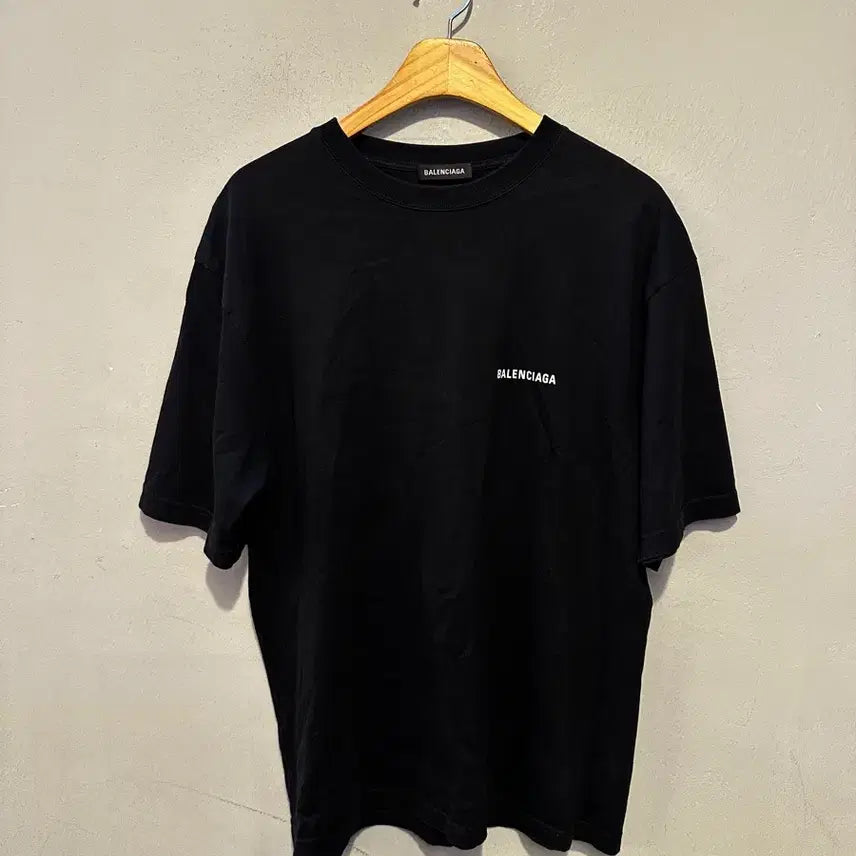 [BUNJANG] Balenciaga Genuine Short Sleeve T-Shirt / 발렌시아가 정품 반팔티