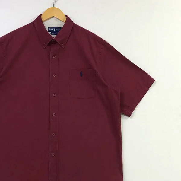 [BUNJANG] Polo Ralph Lauren Solid Cotton Shirt / 105 폴로 솔리드코튼 셔츠