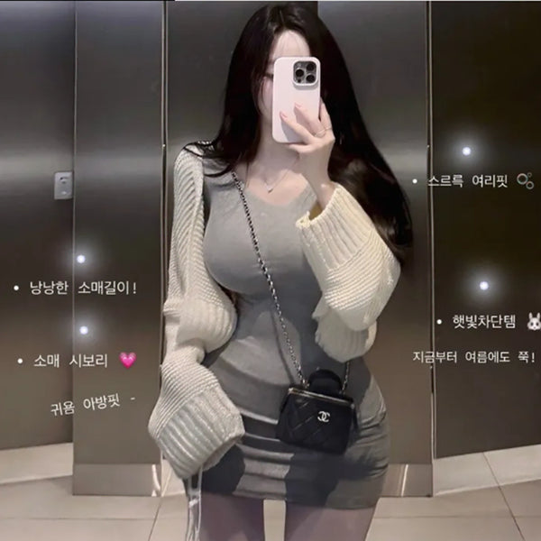 [BUNJANG] Glamn (Black) Waffle Knit Crop Cardigan / 글램니 (블랙) 와플 그물 니트 크롭 골지 가디건 여름 볼레로 투게더 바닐라맛