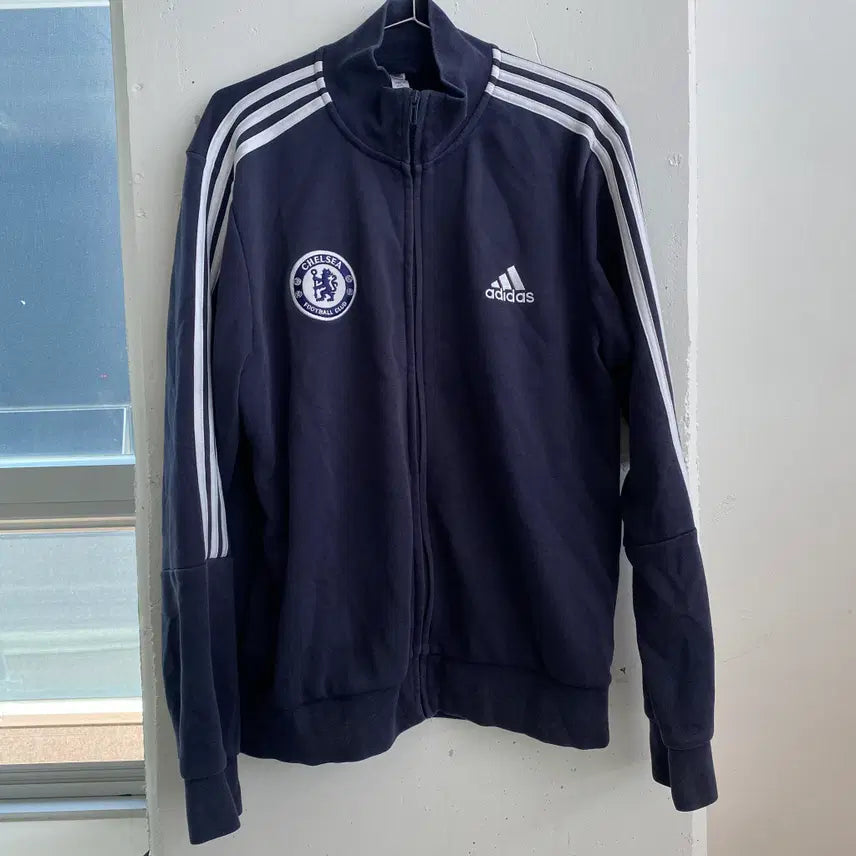 [BUNJANG] Adidas Chelsea Jersey Full Zip Track Top (2XL) / (2XL) 아디다스 첼시 져지 집업 트랙탑