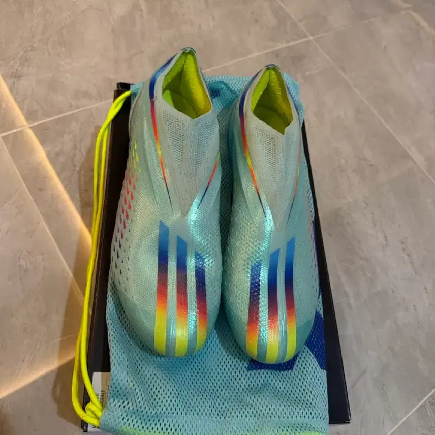 [BUNJANG] Adidas Speedportal+ FG (Laceless Model) / 아디다스 스피드포탈 플러스 FG (285사이즈, 끈 없는 모델)