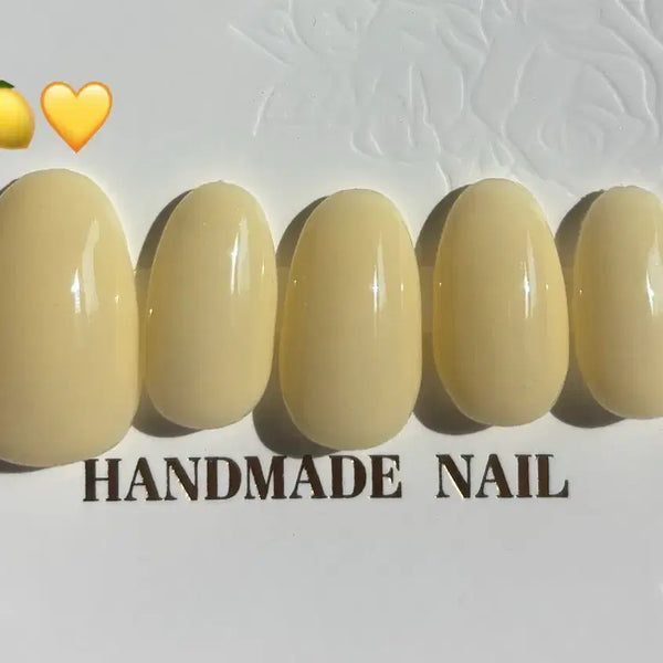 [BUNJANG] Lemon Handmade Nail Tips / (여름할인!)레몬수제네일팁