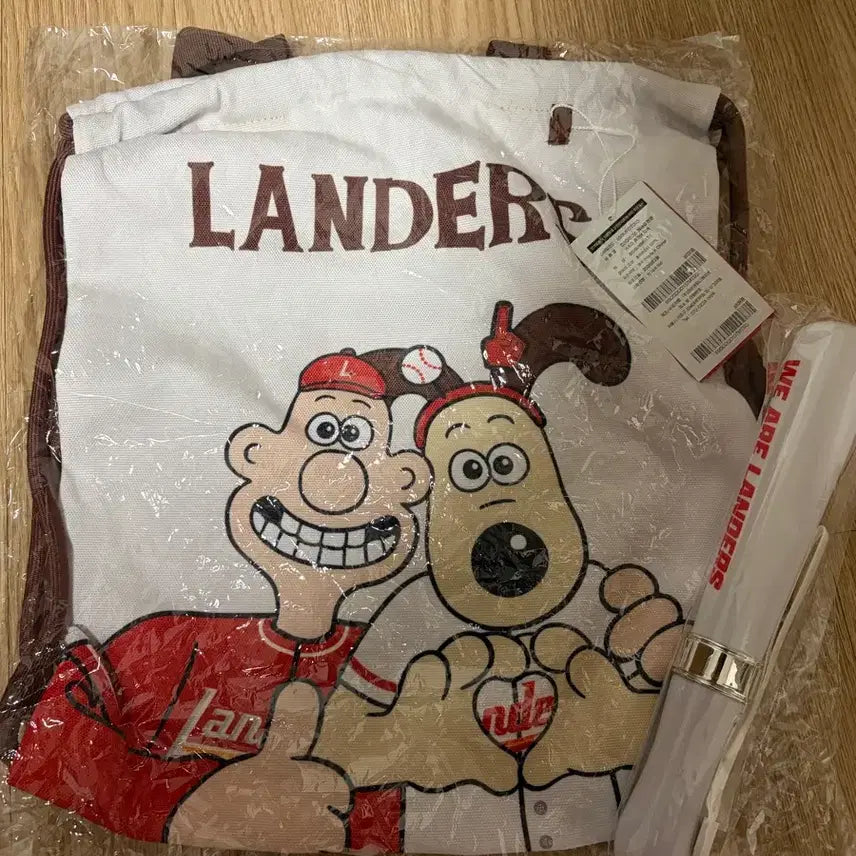 [BUNJANG] SGS Landers Membership Light Stick + Gym Sack Set / SGS랜더스 멤버쉽 응원봉 + 짐색