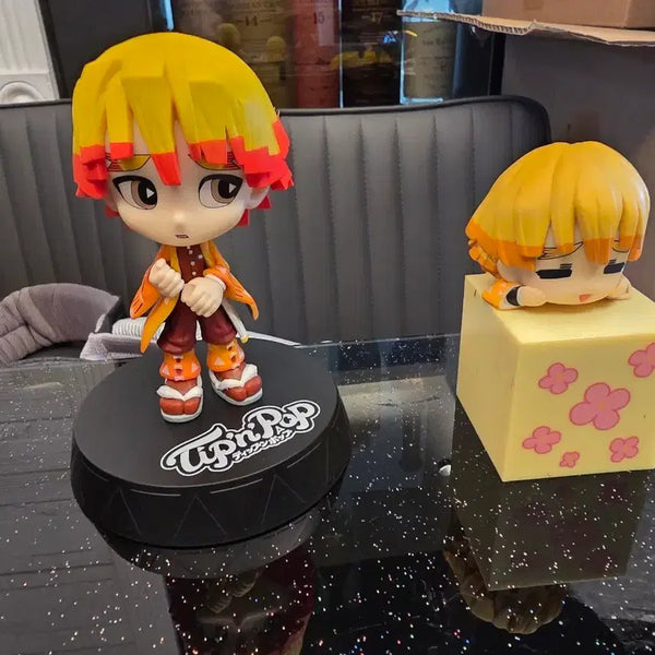 [BUNJANG] Demon Slayer Zenitsu Agatsuma 2 Type Figure Set / 귀멸의 칼날 피규어 젠이츠 2종 세트