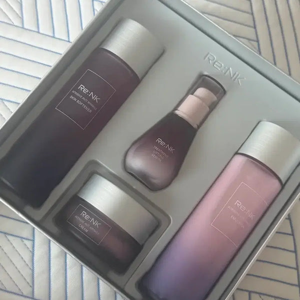 [BUNJANG] Re:NK Intensive Anti-Wrinkle Skincare Set - Skin Softener, Serum, Cream / Re:NK 리앤케이 인텐시브 안티링클 스킨케어 세트 스킨소프너 세럼 크림