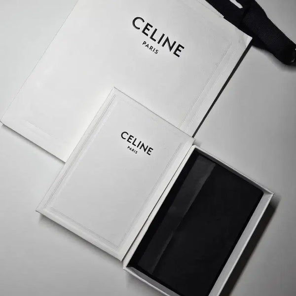 [BUNJANG] Celine Box with Shopping Bag / 셀린느 박스 (10.5x15.5x3.5) 쇼핑백 @ 셀린느 지갑박스