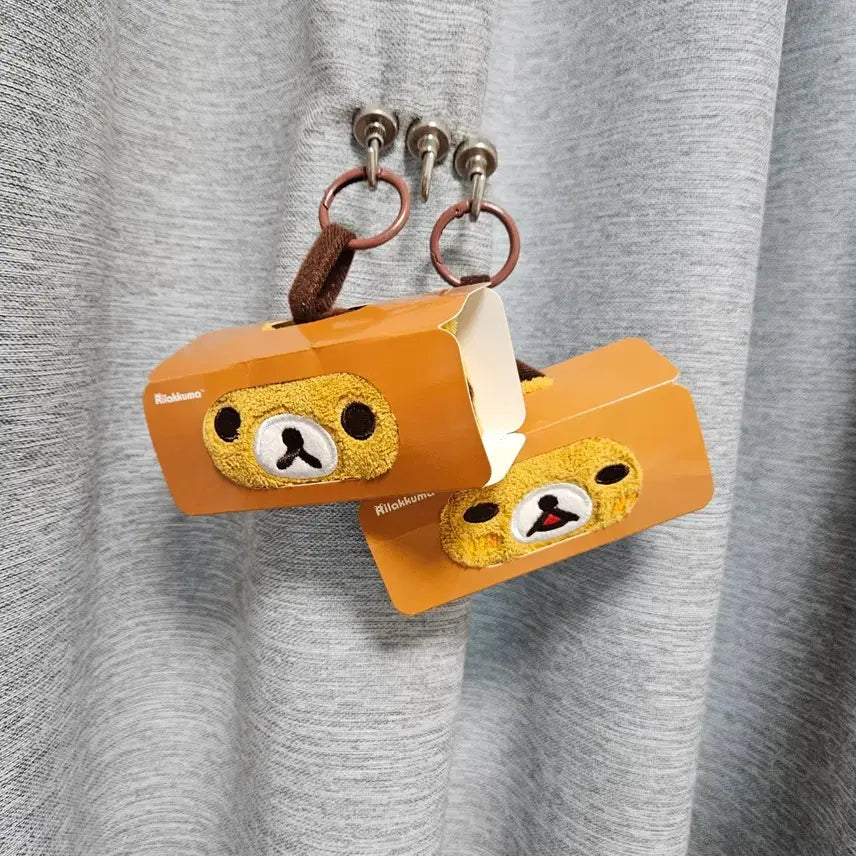 [BUNJANG] Rilakkuma Towel Keychain / 리락쿠마 타월 키링