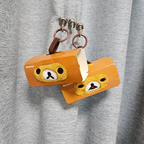 [BUNJANG] Rilakkuma Towel Keychain / 리락쿠마 타월 키링