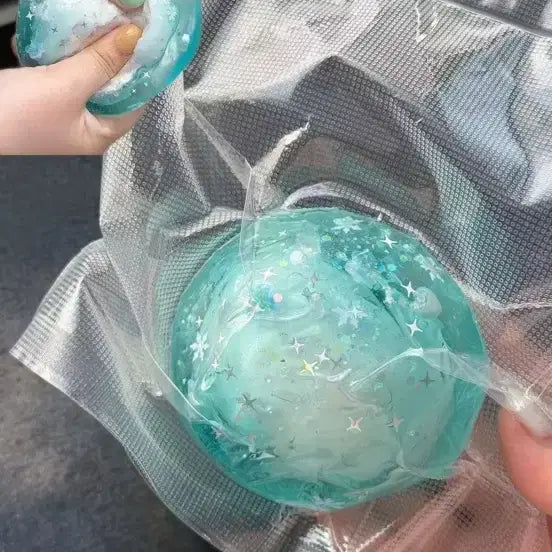 [BUNJANG] Crystal Snowflake Glitter Sphere / 크리스탈 눈꽃 왁뿌볼
