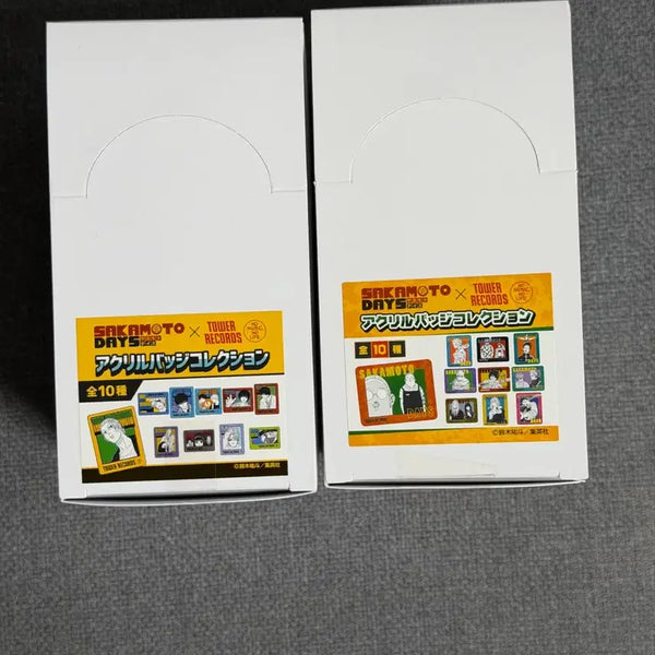 [BUNJANG] Sakamo Days Tower Records Badge Set 1 & 2 Bundle Natsuki Nagumo Acrylic Figure Plush Keychain / 사카모토데이즈 타워레코드 뱃지 풀박스 1탄 2탄 일괄 나구모나츠키신아크릴피규어누이인형키링