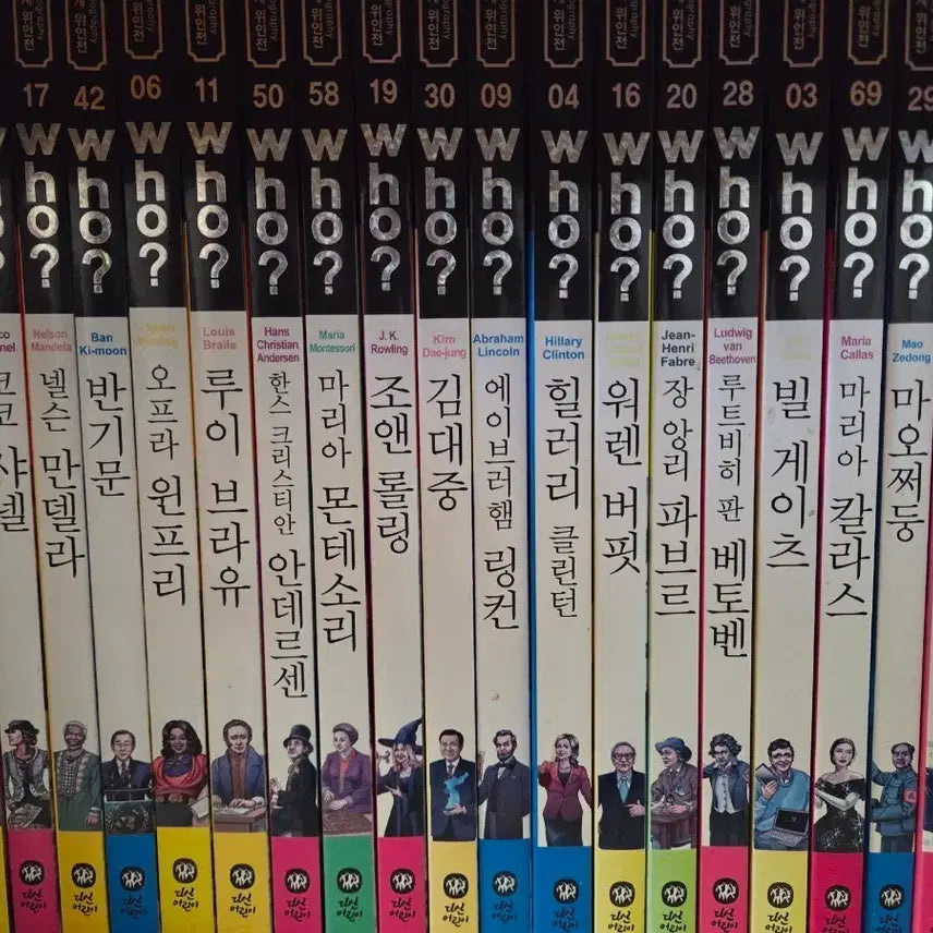 [BUNJANG] Who? Great Figures Series Complete Set (100 Volumes) / who? 위인전 시리즈 100권
