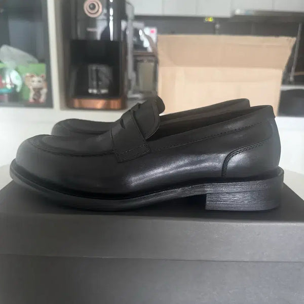 [BUNJANG] Romantic Move Horse Leather Loafers / 로맨틱무브 로퍼