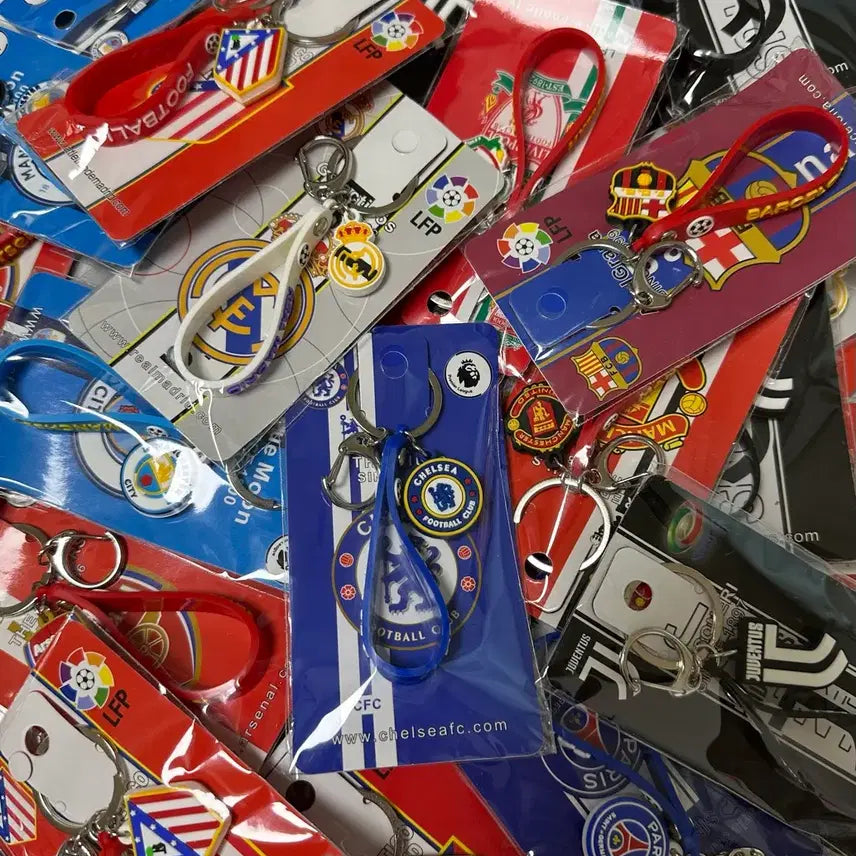 [BUNJANG] European Football Club Emblem Keychains / 유럽 축구팀 엠블럼 키링