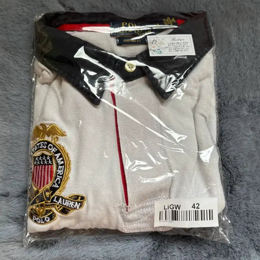 [BUNJANG] Polo Ralph Lauren USA White 2XL Short Sleeve Polo Shirt / 폴로 랄프로렌 USA 화이트 2XL 카라 반팔 티셔츠