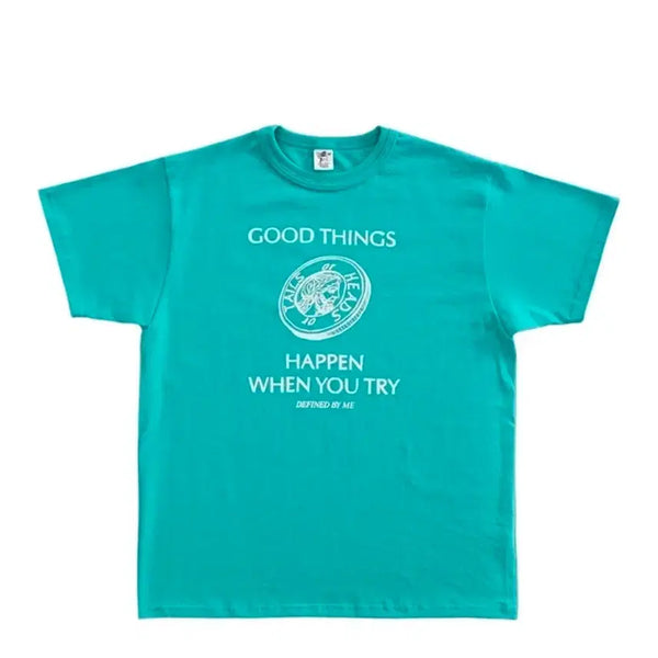 [BUNJANG] Collect Pieces Good Things T-Shirt Turquoise / (L,새상품) 컬렉트피시스 굿 띵스 티셔츠 터쿼이즈