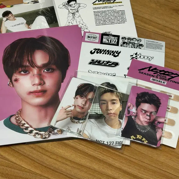[BUNJANG] NCT 127 2025 Season's Greetings Full Set Photocard, POB, Postcard, Sticker / 엔시티127 2025 시즌그리팅 구성품 양도