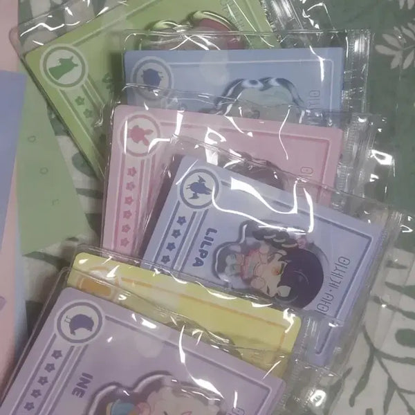 [BUNJANG] LeeSeoAidol IseSpa Grip Talk Set / 이세계아이돌 이세돌 이세팝 그립톡 세트 정가이하 양도