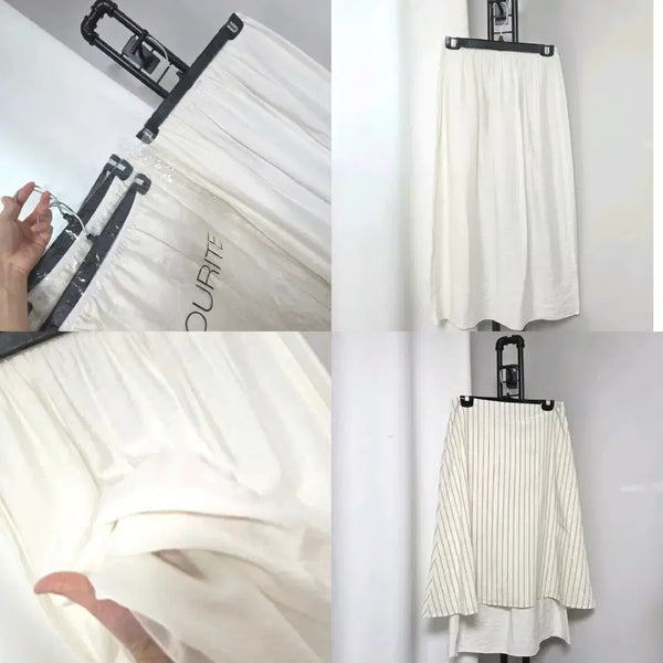 [BUNJANG] Favorite Sheer Layer Skirt with Inner Skirt Option / 새-페이보릿-쉬어레이어sk.이너스커트가능