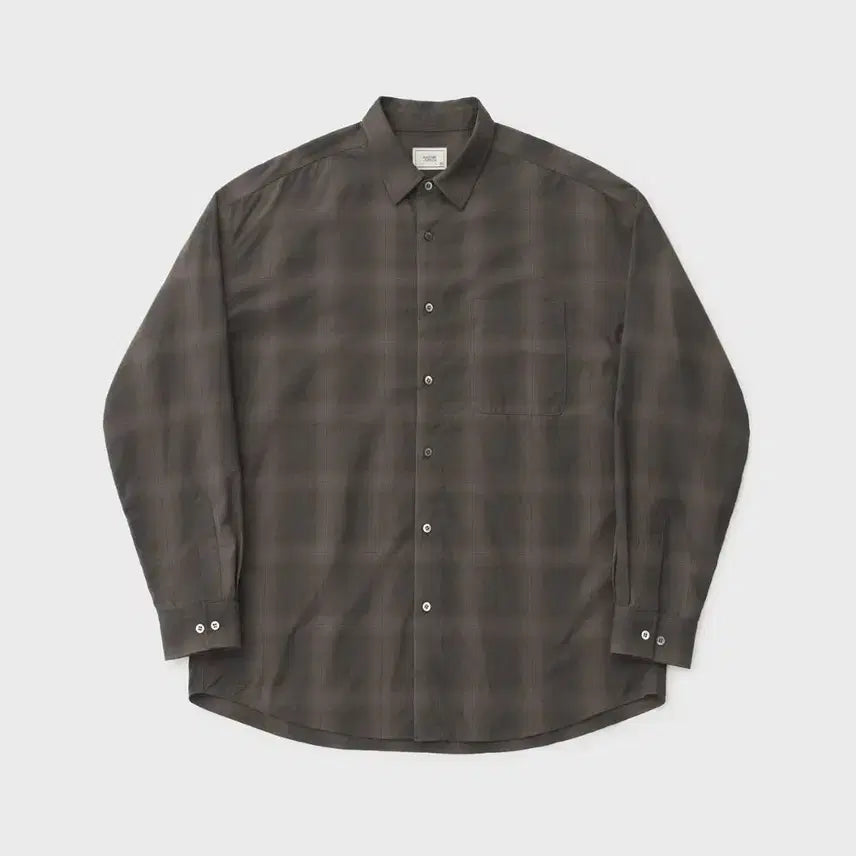 [BUNJANG] Another Office Relax Ombre Shirt Brown Size 2 / 어나더오피스 릴렉스 옴브레 셔츠 브라운 2사이즈