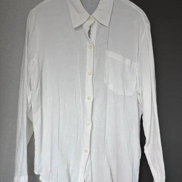 [BUNJANG] Linen Shirt / 살안타템 린넨셔츠