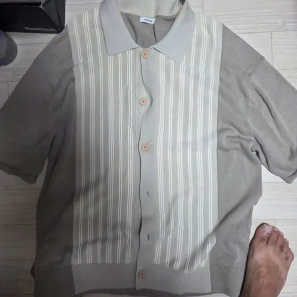 [BUNJANG] System Homme Genuine Knit Color-Block Cardigan Size 100 / 시스템옴므 정품 니트 배색 가디건 100사이즈