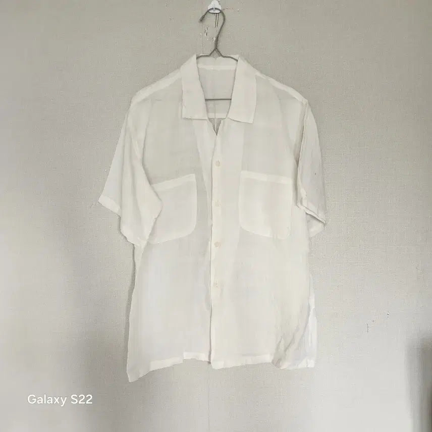 [BUNJANG] Men's Ramie Shirt / 남자모시남방셔츠