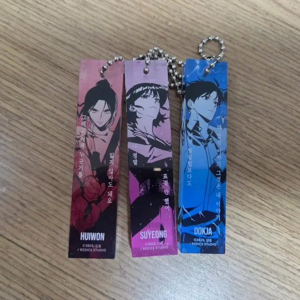 [BUNJANG] Omniscient Reader's Viewpoint Quotes Keyring - Jung Heewon, Han Sooyoung, Kim Dokja / 개별 판매함)전독시 구마전 명언 키링 정희원 한수영 김독자