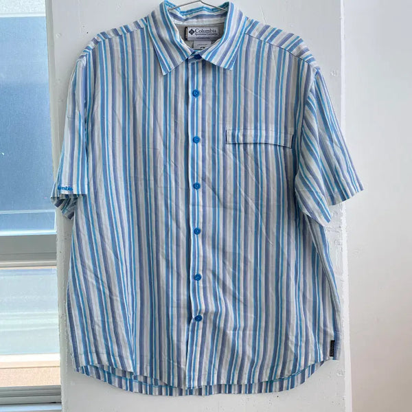 [BUNJANG] Columbia Men's Short Sleeve Shirt / (M) 컬럼비아 반팔 셔츠