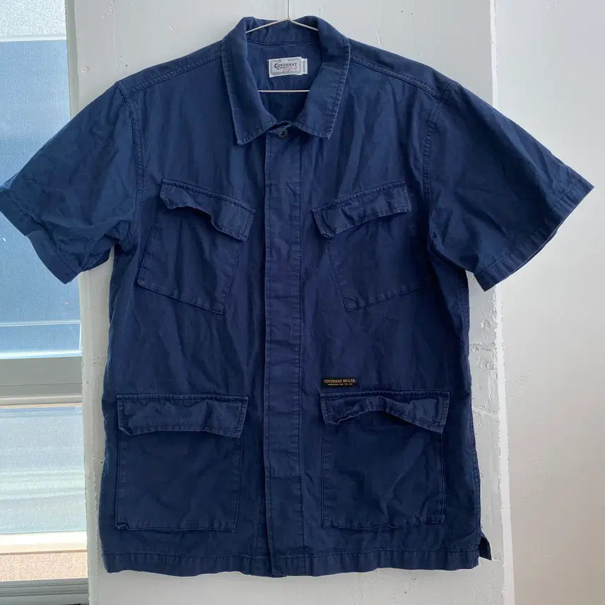 [BUNJANG] Covernat Short Sleeve Shirt / (L) 커버낫 반팔 셔츠