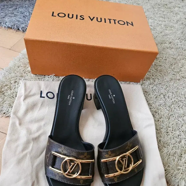 [BUNJANG] Louis Vuitton Women's Mules Slippers Size 37 / 루이비통 뮬 슬리퍼 37(240)
