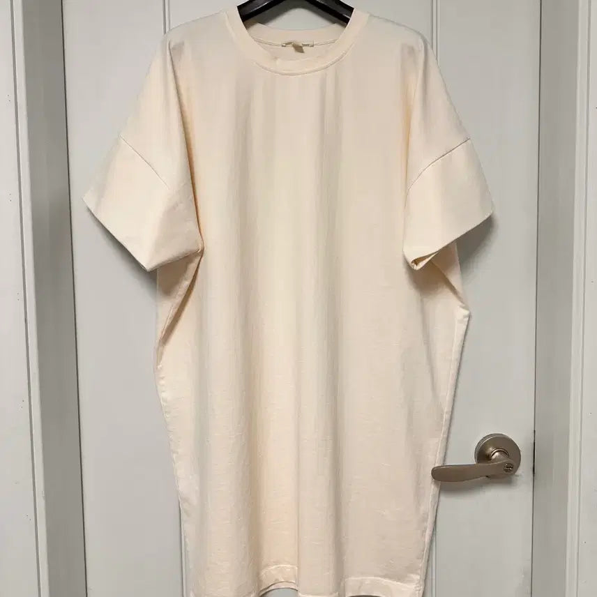 [BUNJANG] COS Ivory Cotton Short Sleeve Dress M / COS 아이보리 코튼 반팔 원피스 M 깨끗해요 한두번 착용