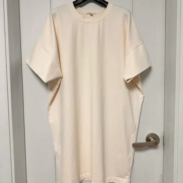 [BUNJANG] COS Ivory Cotton Short Sleeve Dress M / COS 아이보리 코튼 반팔 원피스 M 깨끗해요 한두번 착용