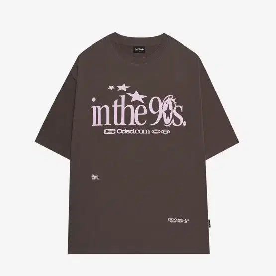 [BUNJANG] ODDSTUDIO In The Nineties Graphic Oversized T-Shirt / 오드스튜디오 인 더 나인티스 그래픽 오버핏 티셔츠 반팔