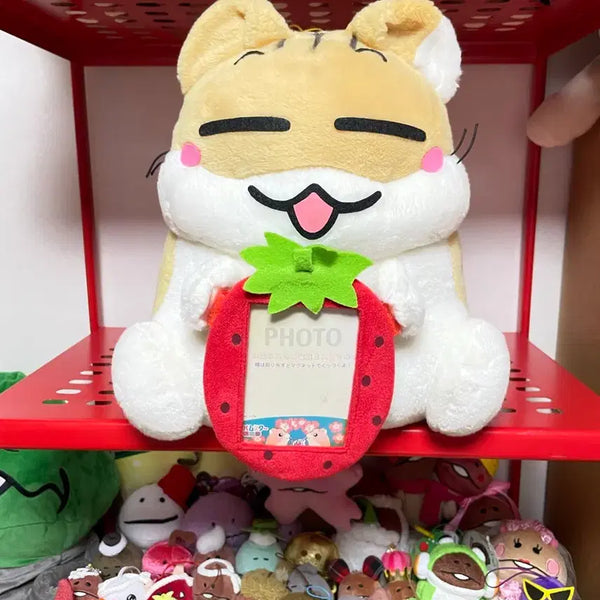 [BUNJANG] Hamster Club Hamtori Strawberry Frame Doll / 대형]햄스터클럽 햄토리 딸기 액자 인형